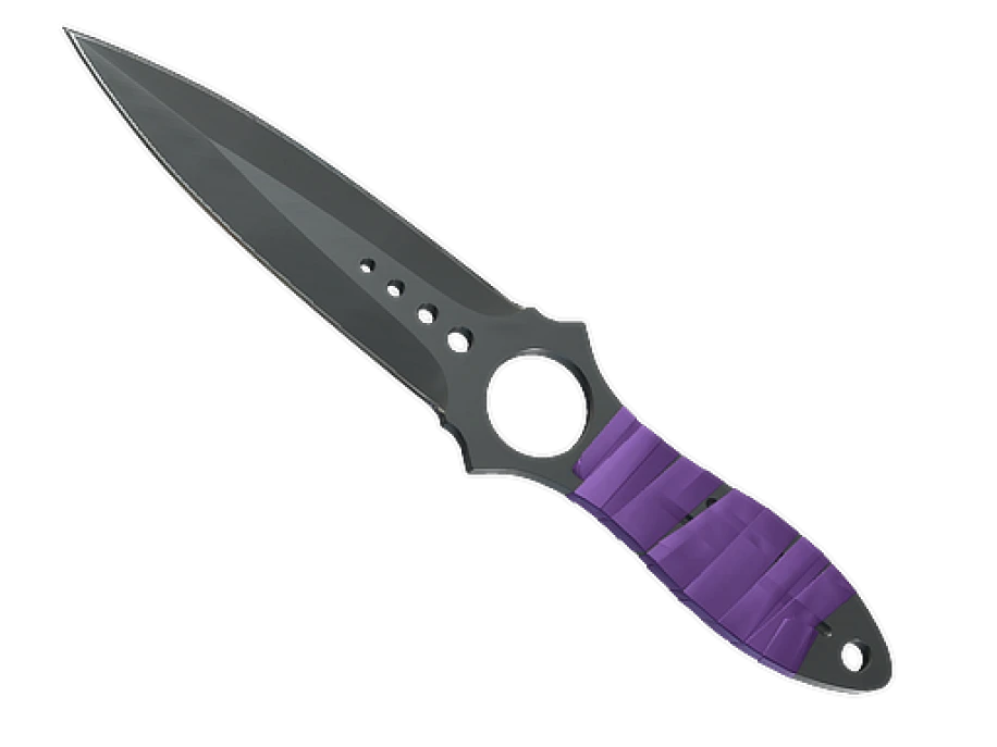 ★ StatTrak™ Skeleton Knife | Ultraviolet (Minimal Wear) - Image 1
