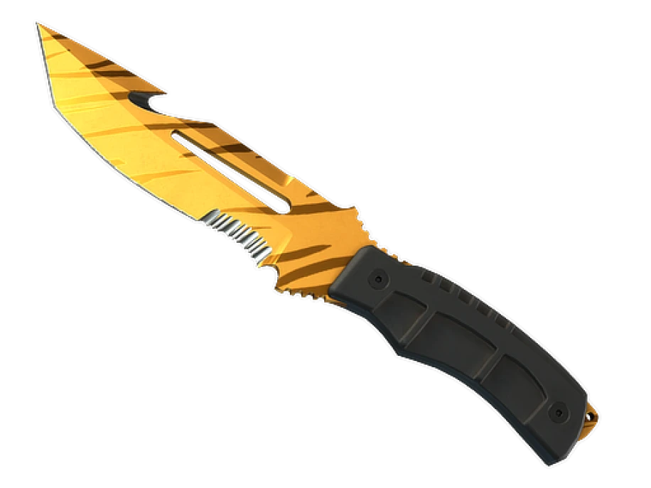 ★ StatTrak™ Survival Knife | Tiger Tooth (Factory New) - Image 1