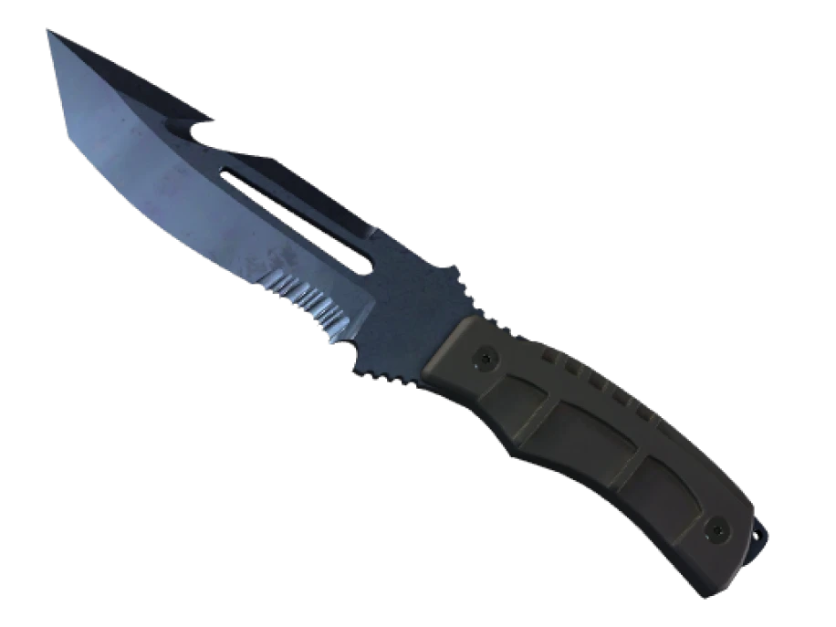 ★ Survival Knife | Blue Steel (Battle-Scarred) - Image 1