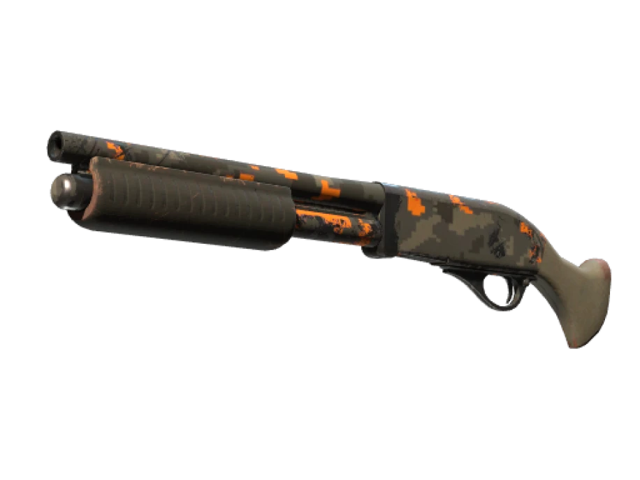 Sawed-Off | Orange DDPAT (Well-Worn) - Image 1