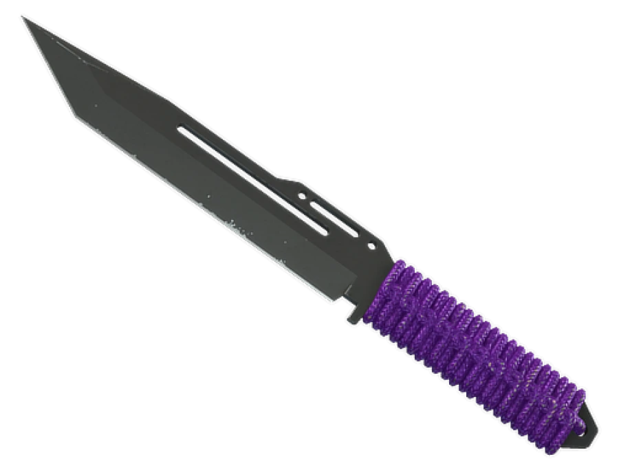★ Paracord Knife | Ultraviolet (Well-Worn) - Image 1